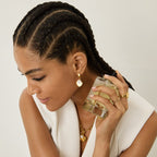 Brincos Amichie Banhados em Ouro 18k