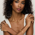 Brincos de Trevo Dourado Banhados em Ouro 18k