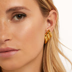 Brincos Viena Banhados em Ouro 18k