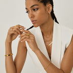 Brincos de Argola com Pedras Brilhantes 12MM Banhados em Ouro 18k