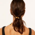 Elástico Cúpula Banhado em Ouro 18k