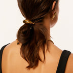 Elástico Cúpula Banhado em Ouro 18k