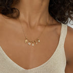 Pingente Inicial A Banhado em Ouro 18k