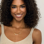 Pingente Inicial M Banhado em Ouro 18k