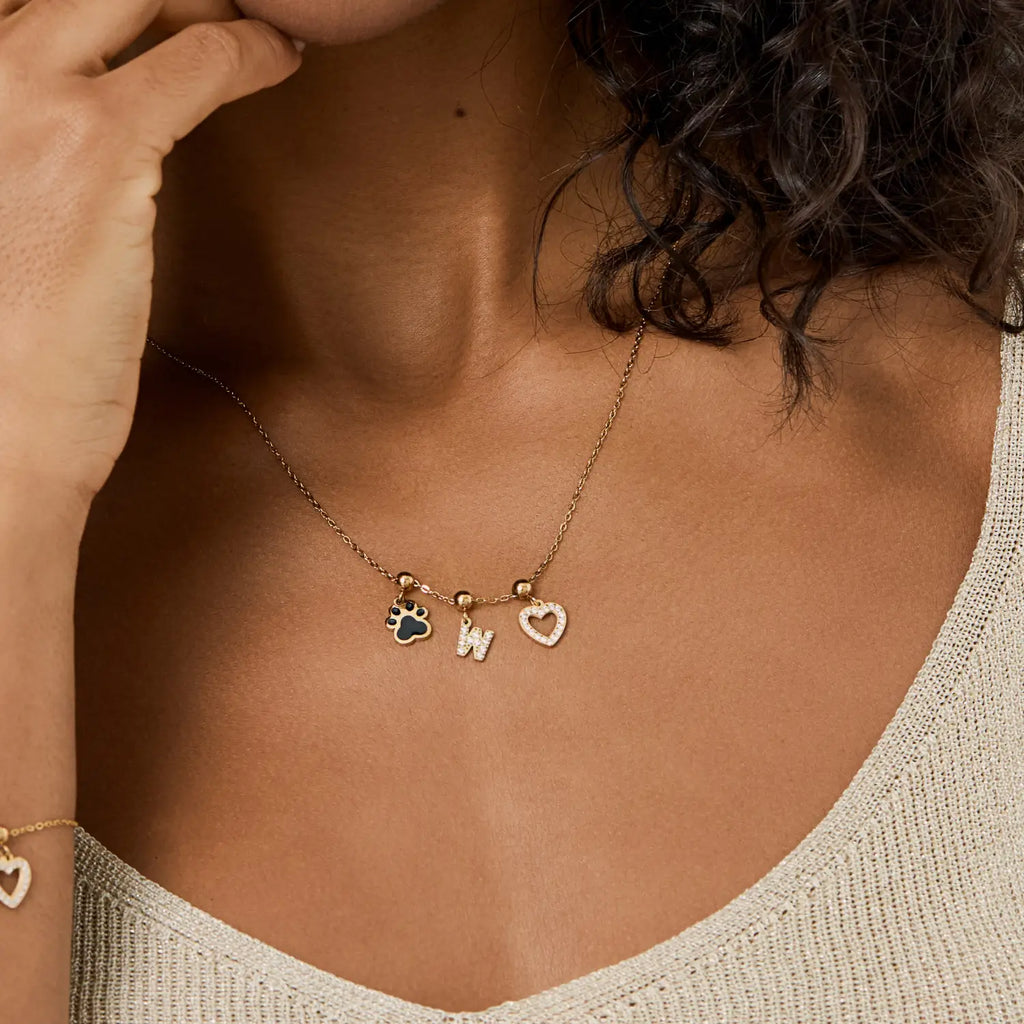 Pingente Meu Coração Banhado em Ouro 18k