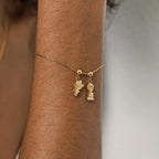 Pingente Minha Menina Banhado em Ouro 18k