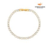 Pulseira Riviera Banhada em Ouro 18k