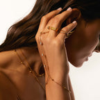 Pulseira de Mão Bali Banhado em Ouro 18k